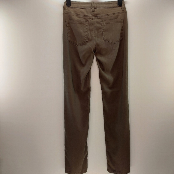 Parasuco Fawn / Latte Coloured Super Soft Stretch Skinny Jeans Size 6 - Picture 9 of 9